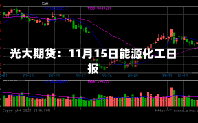 光大期货：11月15日能源化工日报