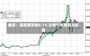 盘前：道指期货跌0.1% 比特币创新高后回落