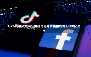 TikTok母公司字节跳动对自身的估值约为3,000亿美元