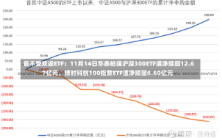 最不受欢迎ETF：11月14日华泰柏瑞沪深300ETF遭净赎回12.67亿元，博时科创100指数ETF遭净赎回6.60亿元