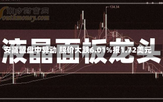 安高盟盘中异动 股价大跌6.01%报1.72美元