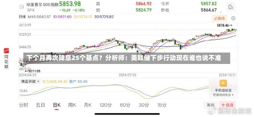 下个月再次降息25个基点？分析师：美联储下步行动现在谁也说不准-第1张图片-玩游号