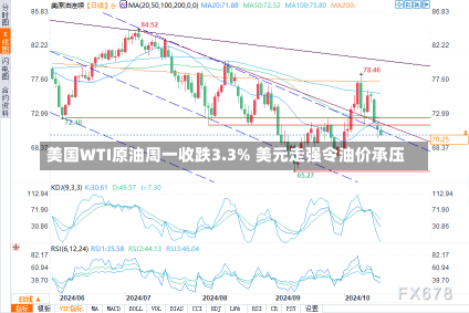 美国WTI原油周一收跌3.3% 美元走强令油价承压-第1张图片-玩游号