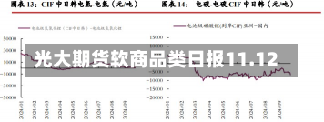 光大期货软商品类日报11.12-第3张图片-玩游号