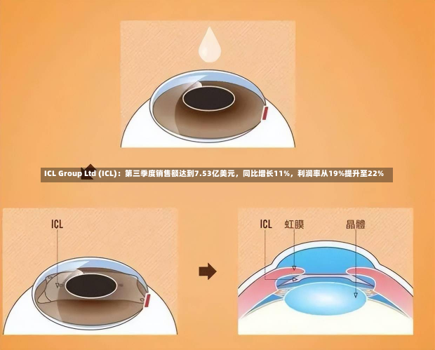 ICL Group Ltd (ICL)：第三季度销售额达到7.53亿美元，同比增长11%，利润率从19%提升至22%-第1张图片-玩游号