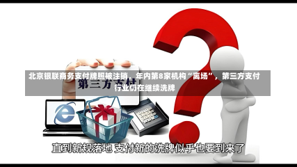 北京银联商务支付牌照被注销，年内第8家机构“离场”，第三方支付行业仍在继续洗牌-第2张图片-玩游号