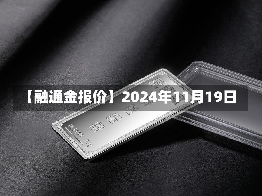 【融通金报价】2024年11月19日-第1张图片-玩游号